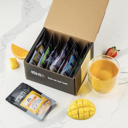 Tiesta Tea - Top 8 Favorites Sampler Set, Loose Leaf, Up to 80 - Product Imagery
