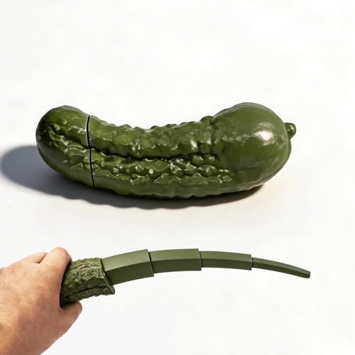 Pickle Gadget Transforming Fidget Sword, The Pickle Sickle, - Product Imagery