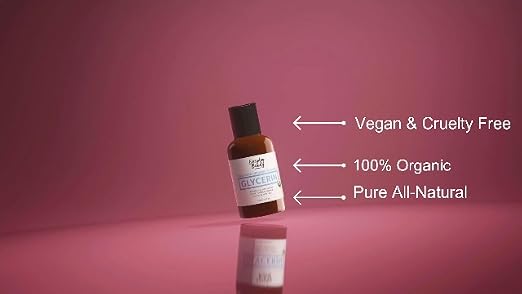 100% Organic Glycerin - For Skin & Hair - Food Grade - USDA Ce... - Product Imagery