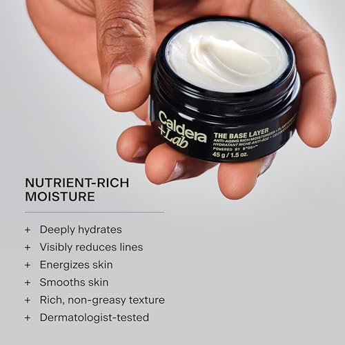 Caldera + Lab The Base Layer | Men's Facial Cream Moisturizer, - Product Imagery