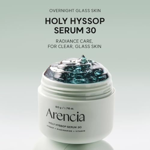 Arencia Glow Hyssop Overnight Face Mask Serum - hydrating & - Product Imagery
