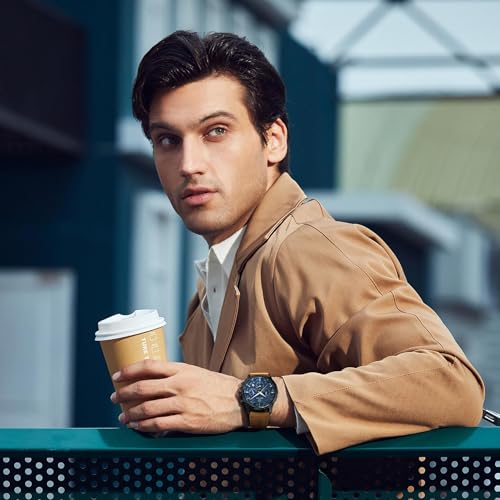 BENYAR Mens Watches Analog Quartz Chronograph Waterproof Wrist - Product Imagery