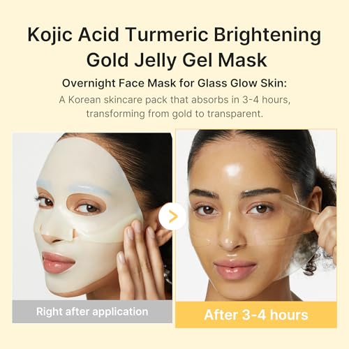 medicube Color-Changing Jelly Mask Duo - PDRN & Kojic Acid Gel - Product Imagery