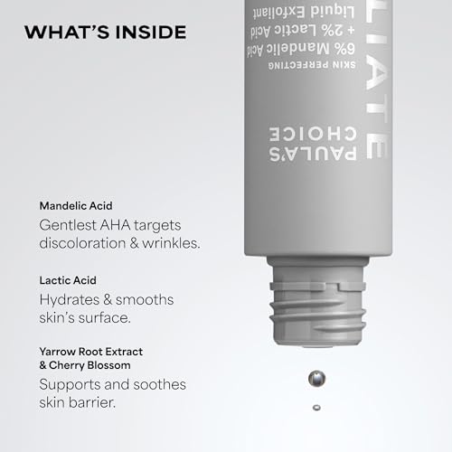 Paula's Choice 6% Mandelic + 2% Lactic Acid Liquid Exfoliant - Product Imagery