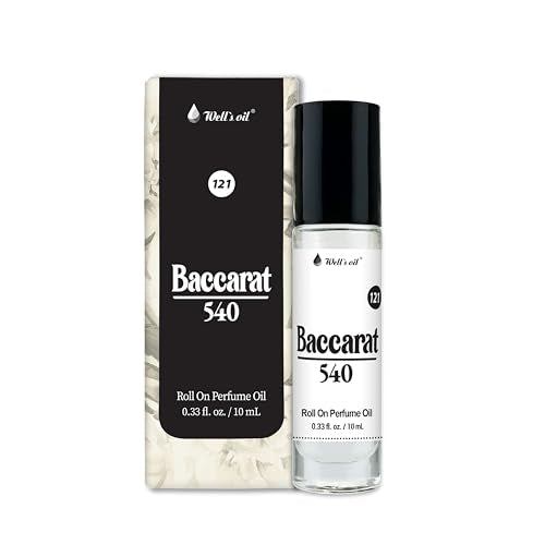 Well's Oil Roll-On Perfume Oil (Bacarat 540) | Oil-Based - Product Imagery
