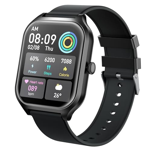 ANTZO Smart Watch 2.01" AMOLED Display 10-Day Battery, BT Call & - Product Imagery