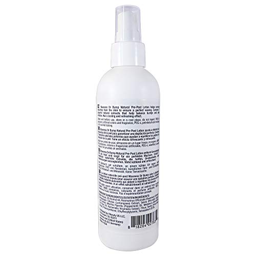 Waxness Dr. Bump Natural Pre & Post Wax Lotion Peppermint Sage - Product Imagery