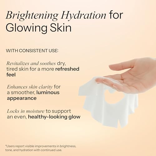 Vitamin E & Vitamin C Sheet Mask – Dermatologist Tested, Anti - Product Imagery