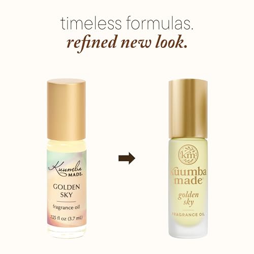 Kuumba Made Golden Sky Fragrance Oil Roll-On, Alcohol-Free, 0.15 - Product Imagery