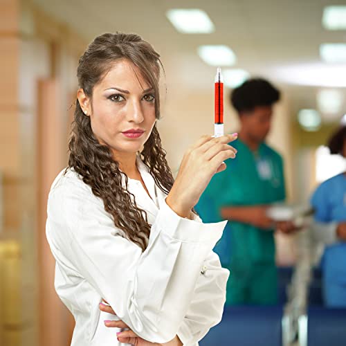 JOYIN 36pk Retractable- Syringe Pens Bulk Party Favors Fun Nurse - Product Imagery