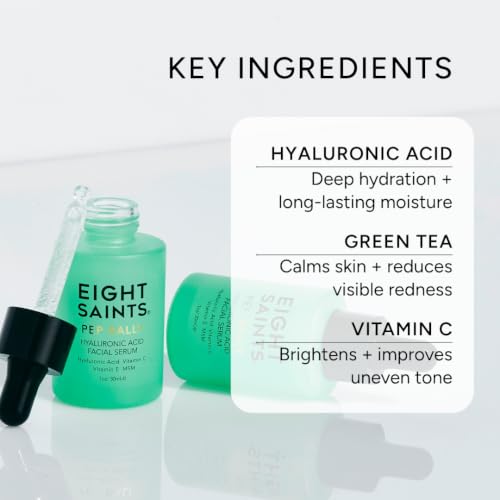 Eight Saints Skincare Pure Hyaluronic Acid Serum for Face - Product Imagery