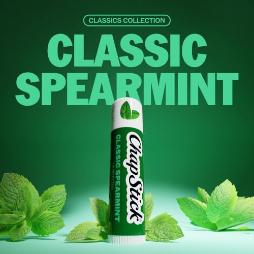 ChapStick Classic Spearmint Lip Balm, Bulk 12-Pack - Product Imagery