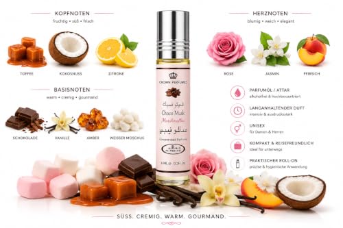 Al Rehab Choco Musk Marshmallow – Sweet Chocolate-Vanilla - Product Imagery