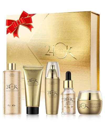 Skin Care Toiletry Kit 24K Gold Skin Care Set for Women - LYSdefeu Official Imagery - 1