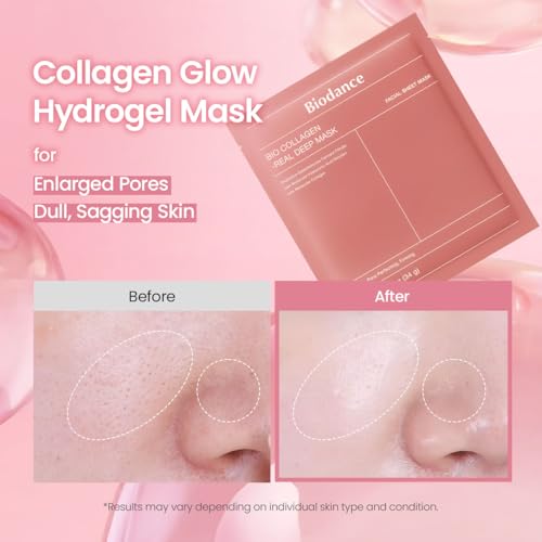 BIODANCE Collagen Day & Night Gel Duo: Bio-Collagen Mask & Toner - Product Imagery