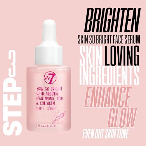 W7 Self Care Skincare Set - Complete Daily Face Routine - Product Imagery