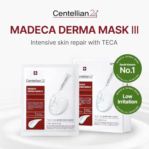 CENTELLIAN 24 Madeca Derma Mask III - Hydrating Korean Face Sheet - Product Imagery