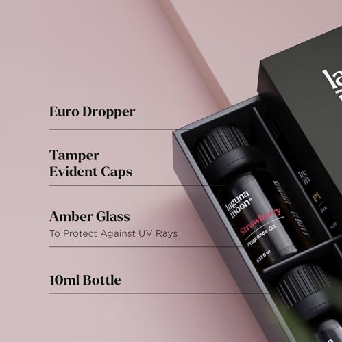 Fragrance Oil Set - Premium Grade 10 Pcs Scented Oils for Candle - Product Imagery
