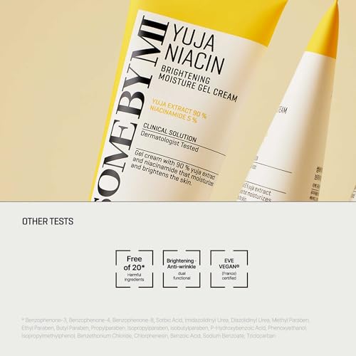 SOME BY MI Yuja Niacin Brightening Moisture Gel Cream - 3.38Oz, - Product Imagery
