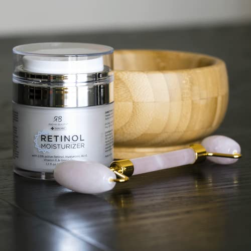 Radha Beauty Moisturizing Miracle Retinol Cream for Face - with - Product Imagery