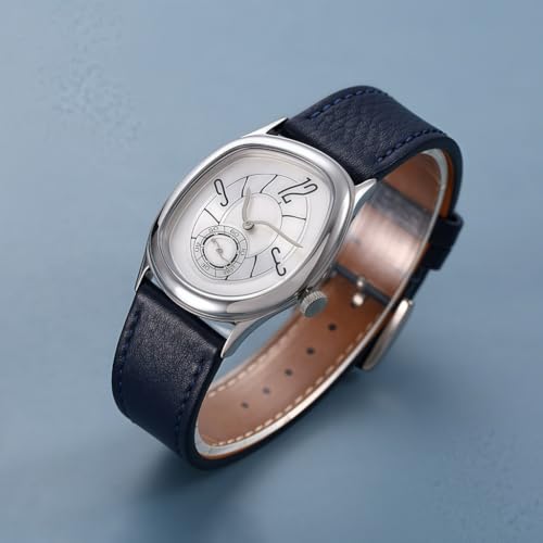 Gosasa Creative Unisex Twisted Dial Design Quartz Watch with - Product Imagery
