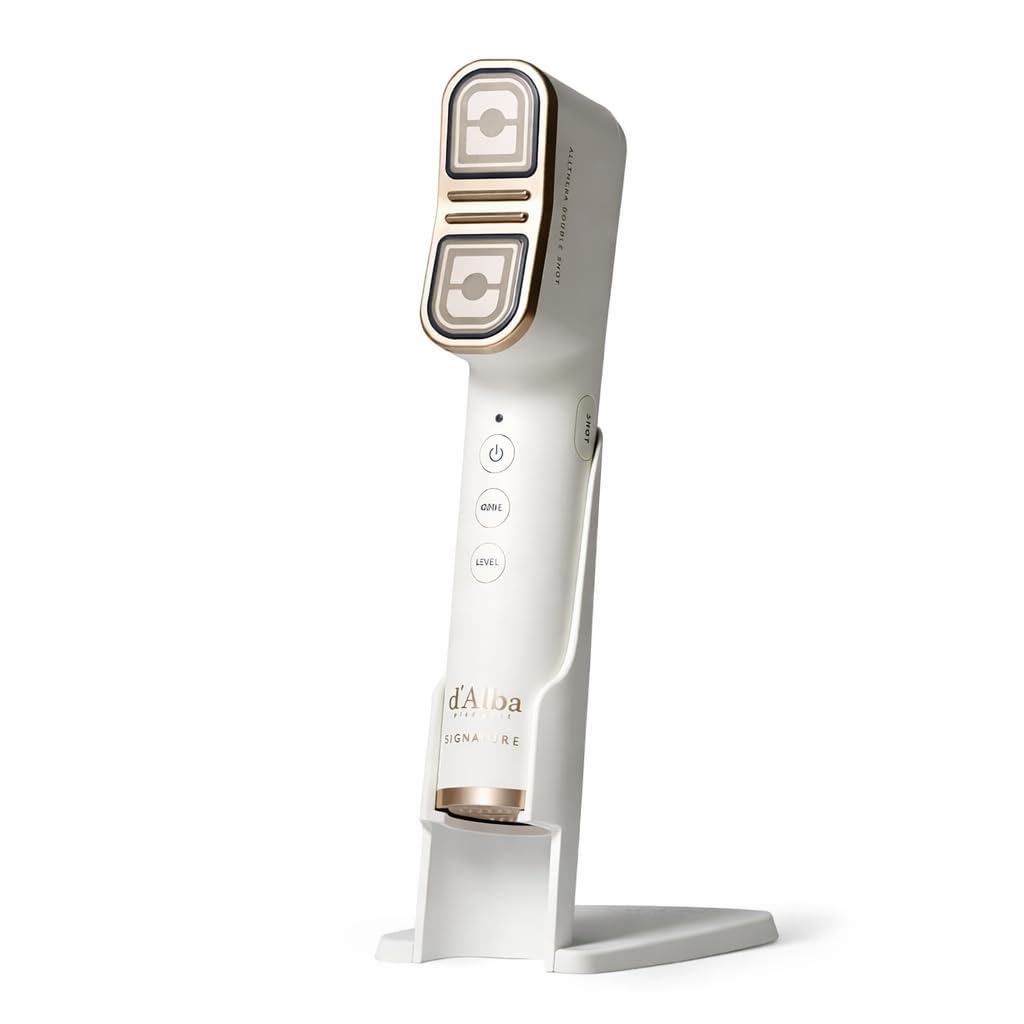 d’Alba Allthera Double Shot Beauty Massager | 3-Mode Facial Beauty Massager | Face & Body Care | Korean Skincare Tool