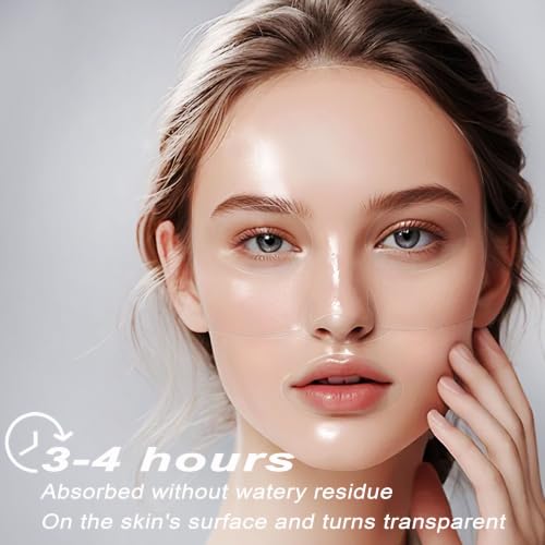 8pcs Collagen Face Mask, Hydrogel Overnight Face Mask for - Product Imagery