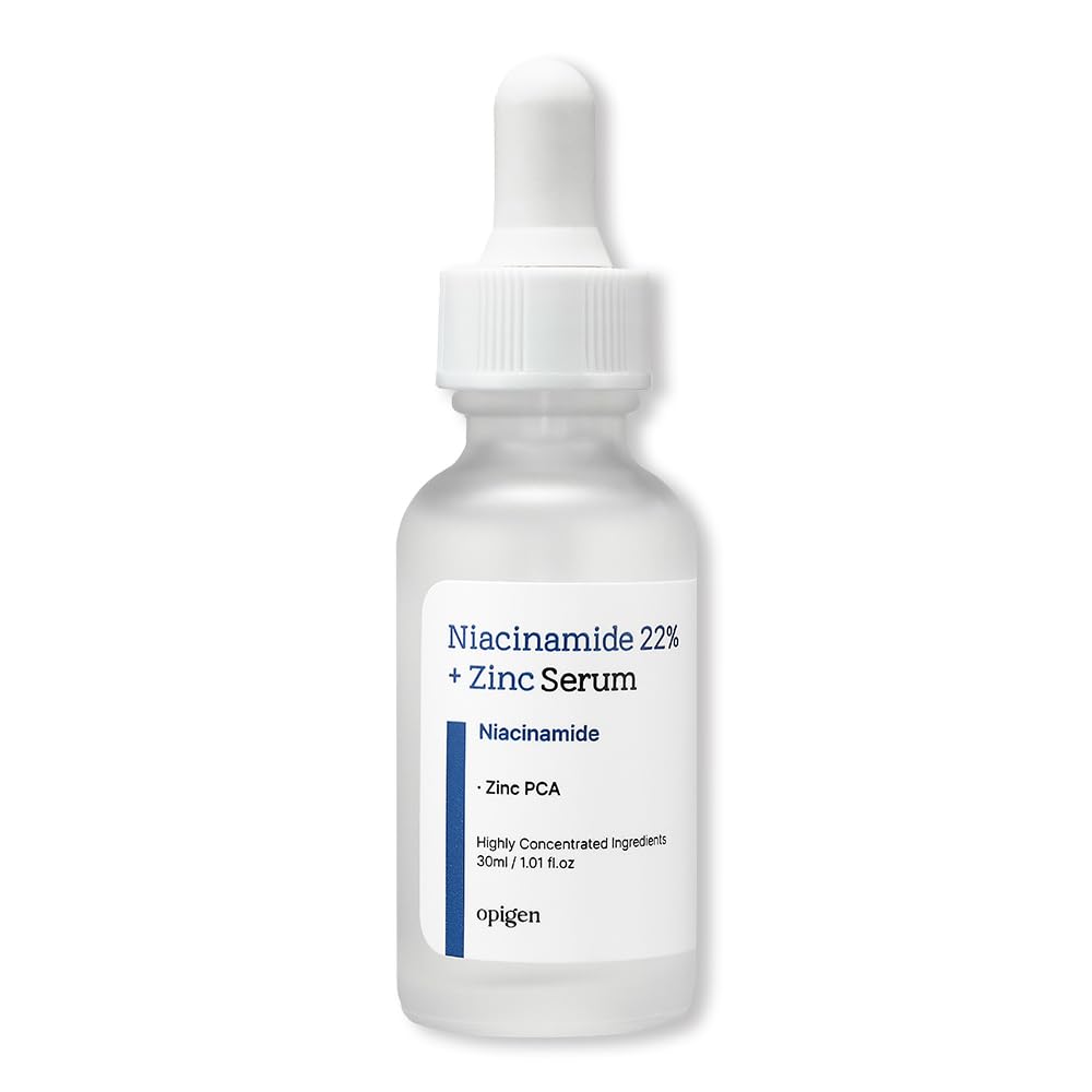 Niacinamide 22% + Zinc Serum for Face, Pore Reducer, Diminishes - opigen