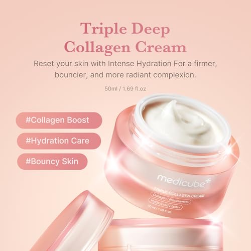 medicube Triple Collagen Bounce Trio - Triple Collagen Toner, - Product Imagery