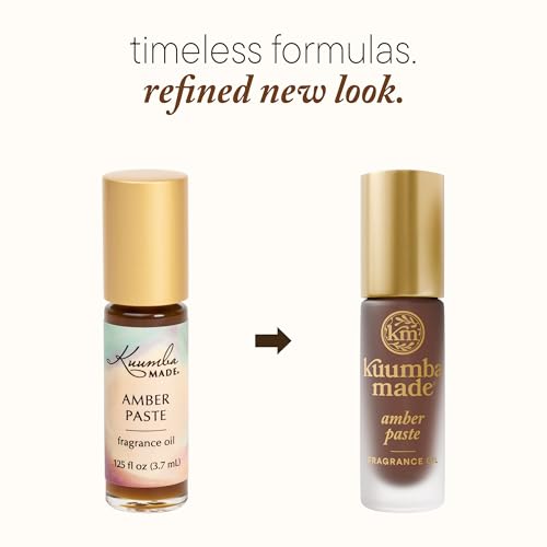 Kuumba Made Amber Paste Fragrance Oil, Long-Lasting Scented Oil - Product Imagery