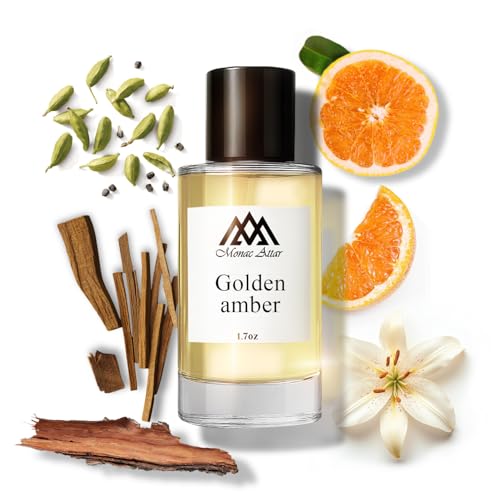 Monac Golden Amber Inspired by Blonde Amber, Eau De Parfum, - Product Imagery