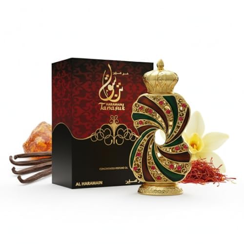 Al Haramain Tanasuk Concentrated Perfume Oil for Unisex, 0.41 - Product Imagery