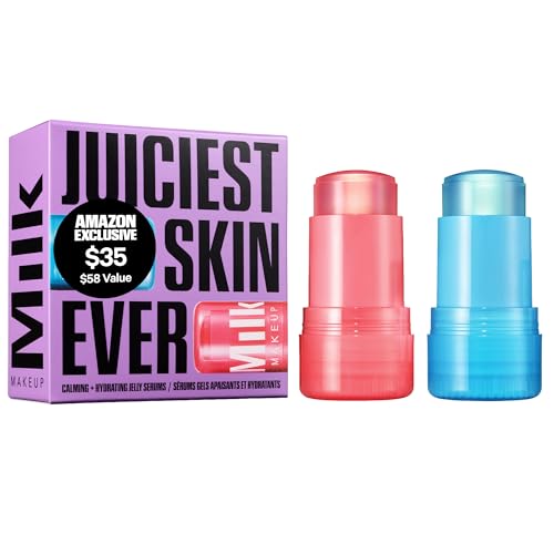 Milk Makeup Calming + Hydrating Jelly Skincare Serum Set – - Product Imagery