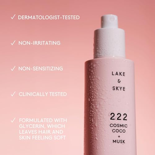 Lake & Skye 222 Cosmic Coco + Musk Hair & Body Mini Mist - - Product Imagery