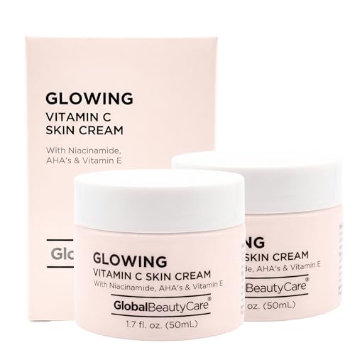 Global Beauty Care Glowing Vitamin C Skin Cream - Radiant Face - Product Imagery
