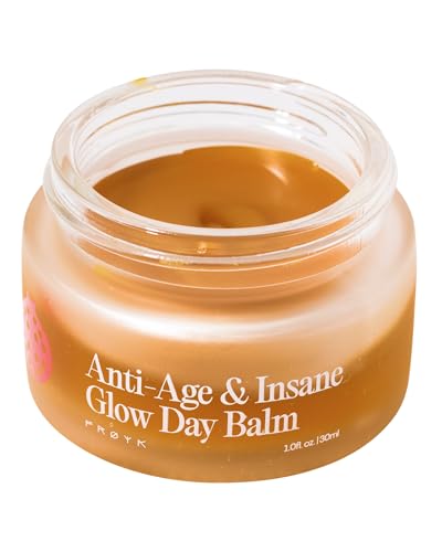 FRØYA Organics Anti-Age & Insane Glow Day Balm for Face (1.0 fl oz) - FRØYA Official Product View 1