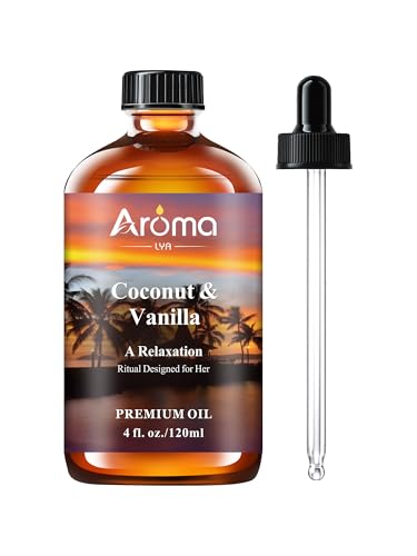 Coconut Vanilla Fragrance Oil 4 Fl Oz - Product Imagery