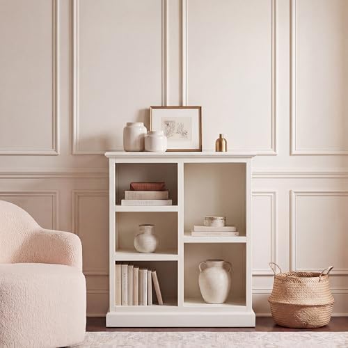 SAFAVIEH Furniture - Maralah 5-Shelf Storage Unit - White - - Product Imagery