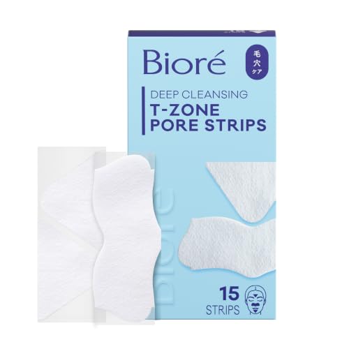 Biore T-Zone Blackhead Remover Strips, Deep Cleansing Pore - Product Imagery