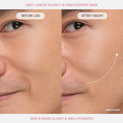 LANEIGE Bouncy & Firm Sleeping Mask: Korean Overnight Face Mask - Product Imagery