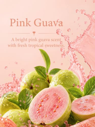 PUREAMOR Pink Guava Perfume Oil for Women, Pheromone Infused - Product Imagery