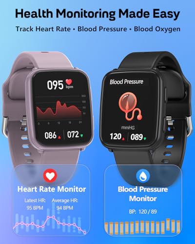 MorePro Fitness Tracker with 24/7 Heart Rate & Blood Pressure - Product Imagery