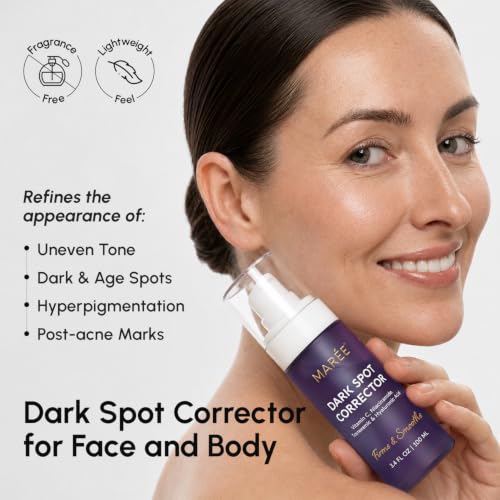 MAREE Dark Spot Remover for Face and Body – Dark Spot Corrector - Product Imagery