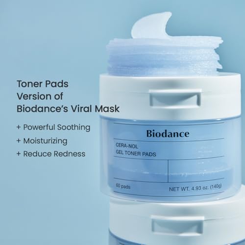 Biodance Cera-nol Gel Toner Pads, Deep Hydrating & Soothing - Product Imagery