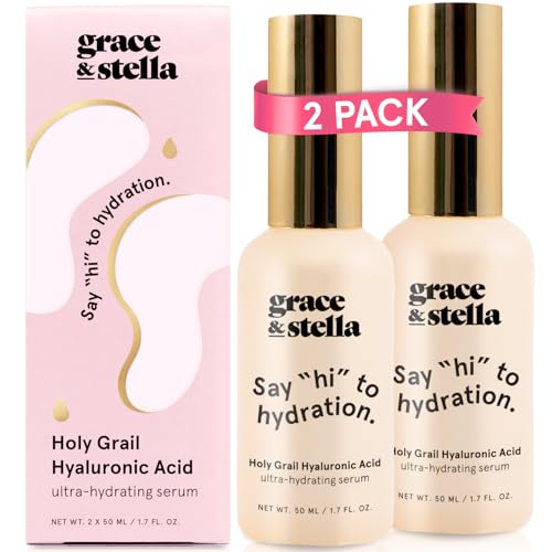 grace stella Award Winning Hyaluronic Acid Serum 2 Pack - grace & stella Official Imagery - 1