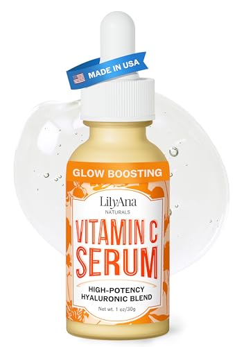 LilyAna Naturals Vitamin C Face Serum with Hyaluronic Acid - LilyAna Naturals Official Product View 1