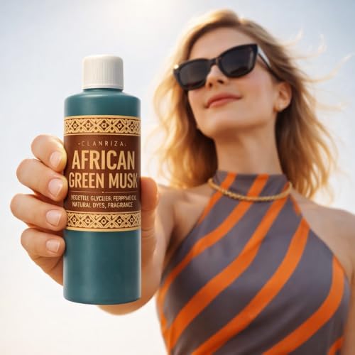 2 Fl Oz African Green Musk Perfume Body Oil For Women - Product Imagery