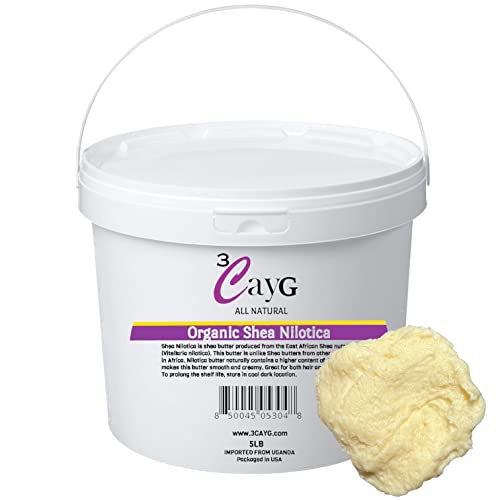 3CAYG Shea Nilotica | Cold Pressed and Unrefined | East African - Product Imagery