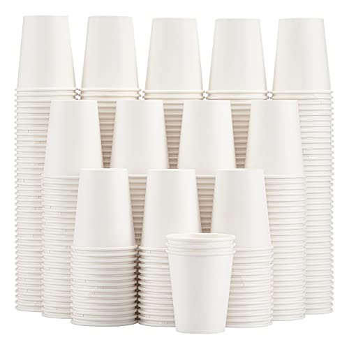 Lamosi 300 Pack Paper Cups 8 oz, Disposable Coffee Cups, Paper - Product Imagery