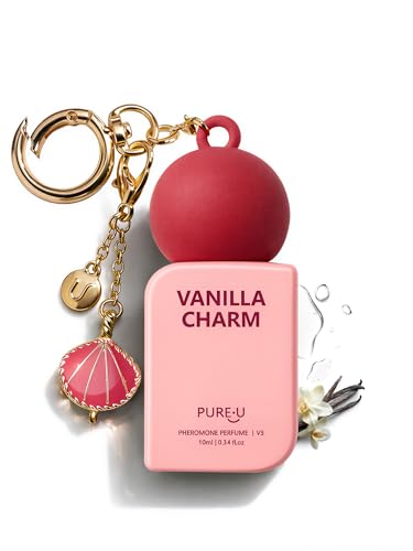 PUREU Creamy Vanilla Sandalwood Pheromone Perfume Oil for Women, - Product Imagery